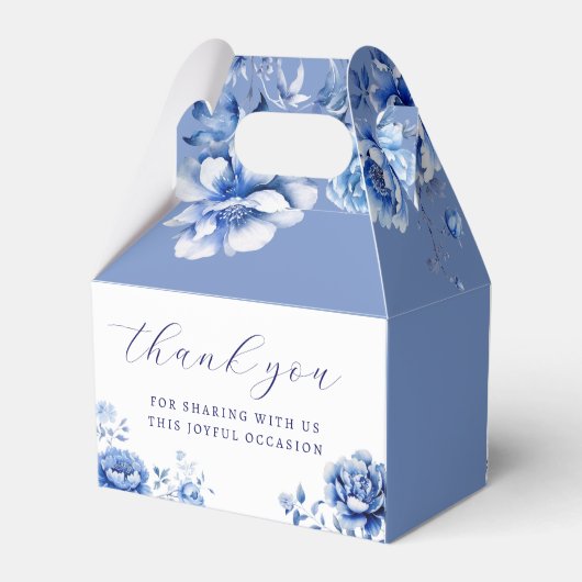 Ballotins Baptême des fleurs bleues (Arrière)