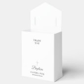 Ballotins Baptême Élégant Silver Stardust (Ouvert)