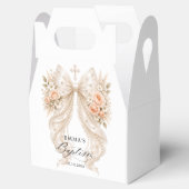 Ballotins Baptême Fleur Pearl Arc (Ouvert)