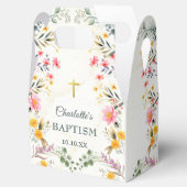 Ballotins Baptême Fleur sauvage coloré (Ouvert)