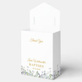 Ballotins Baptême Fleurs Verdure Feuillage (Ouvert)
