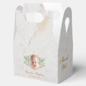 Ballotins Baptême Marbre Photo Feuille Foliage Botanique (Ouvert)