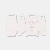 Ballotins Baptême rose (Déplié)