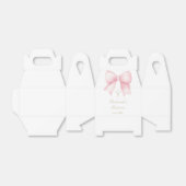 Ballotins Baptême rose (Déplié)