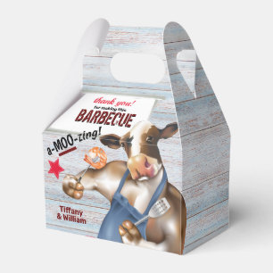 Ballotins Barbecue de crevettes grillées par une vache