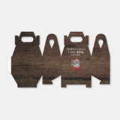 Ballotins Barbecue de fiançailles rustique d'été (Déplié)