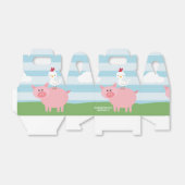 Ballotins Barnyard Birthday Bash/Party Favoriser Box (Déplié)