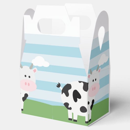 Ballotins Barnyard Birthday Bash/Party Favoriser Box (Ouvert)