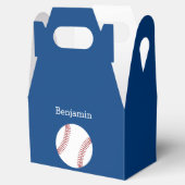 Ballotins Baseball avec nom personnalisé - Royal Blue (Ouvert)