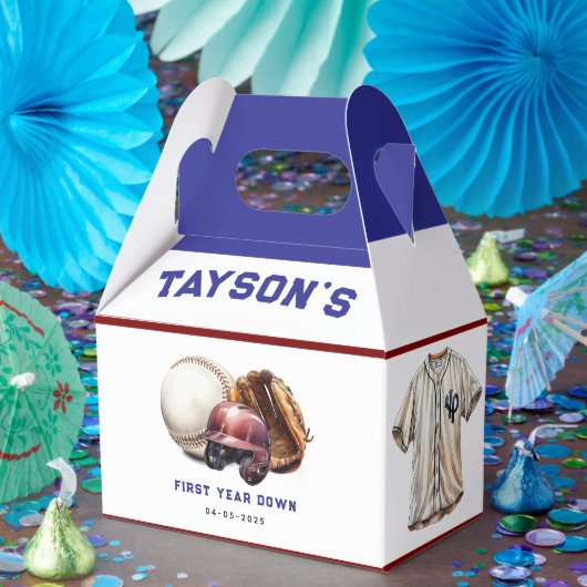 Ballotins Baseball First Year Down 1st Birthday (Fête)