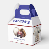 Ballotins Baseball First Year Down 1st Birthday (Verso)