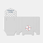 Ballotins Baseball thème Premier Ballotin d'anniversaire (Déplié)