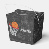 Ballotins Basket-ball et cerceau de tableau de bord personna (Arrière)