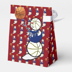 Ballotins Basket-ball Snowman Noël