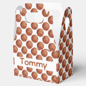 Ballotins Basketball Design Party Favoriser Box (Ouvert)