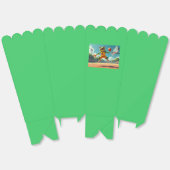 Ballotins Basketball Frog boîtes à pop-corn (Déplié)