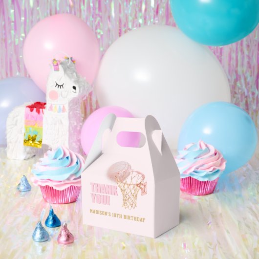 Ballotins Basketball Personnalisé Fille Anniversaire (Fête)