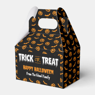 Ballotins Bat citrouille Trick ou Treat Dark Gable
