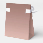 Ballotins Bat mitzvah de Parties scintillant or Rose moderne (Arrière)