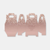 Ballotins Bat mitzvah de Parties scintillant or Rose moderne (Déplié)