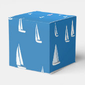 Ballotins Bateaux à voile en mer bleu profond - Regatta Bate (Arrière)