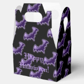 Ballotins Bateaux de nuit noirs et violets Ballotin Gable (Ouvert)