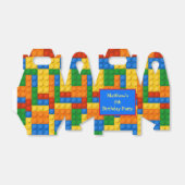 Ballotins Bâtiments colorés Blocs Anniversaire (Déplié)