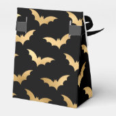 Ballotins Bats d'Halloween en or et noir (Arrière)