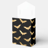 Ballotins Bats d'Halloween en or et noir (Ouvert)