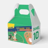 Ballotins Batterie et attrapeur de baseball Green Fun Annive (Verso)