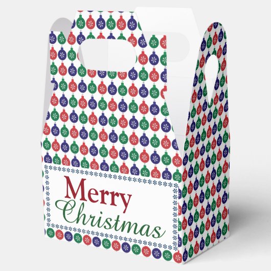 Ballotins Bauble Motif Noël (Ouvert)