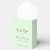 Ballotins Bautizo Gold Cross Espagnol garçon baptême Mention (Ouvert)