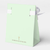 Ballotins Bautizo Gold Cross Espagnol garçon baptême Mention (Arrière)