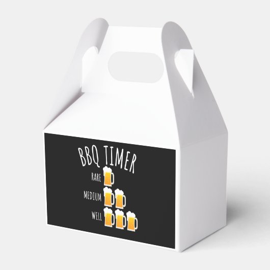 Ballotins BBQ | BBQ Timer Bière Boire Funny Grilling (Verso)