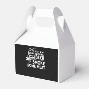 Ballotins BBQ Fumer Pitmaster Cadeau Boire Bière Fumer Viand