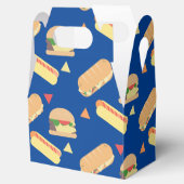 Ballotins BBQ Hot Dog Burger Alimentation Sandwich Party Blu (Ouvert)