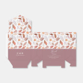 Ballotins Beach Seashells Aquarelle Côte Chic Mariage (Déplié)