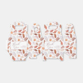 Ballotins Beach Seashells Aquarelle Côte Chic Mariage (Déplié)