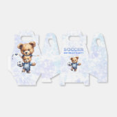 Ballotins Bear en Teddy mignonne avec soccer fête d'annivers (Déplié)