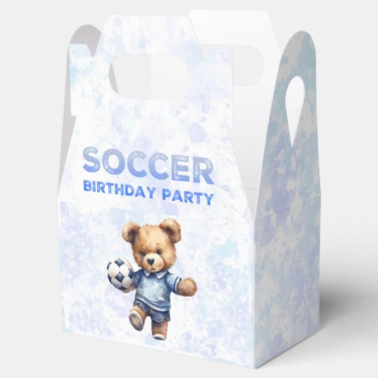 Ballotins Bear en Teddy mignonne avec soccer fête d'annivers (Ouvert)