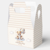 Ballotins Bear-y Cute – 3rd Birthday Party Treat Boxes (Ouvert)