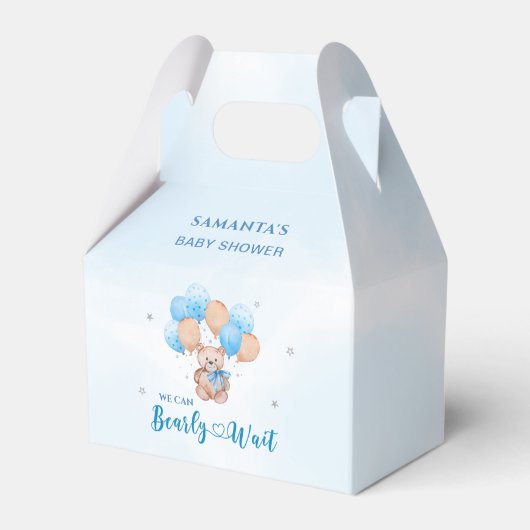 Ballotins Bearly Wait Baby Shower (Verso)