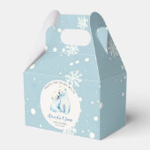 Ballotins Bearly Wait Polar maman Ours Bébé Garçon Douche (Verso)