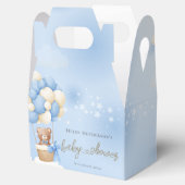 Ballotins Bearly Wait Teddy Bear Ballons Bleus (Ouvert)