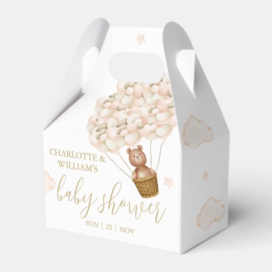 Ballotins Bearly Wait Teddy Bear Ballos Baby shower (Verso)