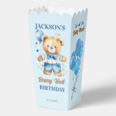 Ballotins Beary première anniversaire faveur ours en peluche (Recto)