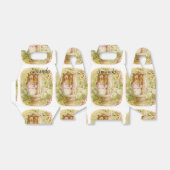 Ballotins Beatrix Potter, Joyeuses Pâques, Personnalisé (Déplié)