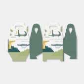 Ballotins Beau Alligator Chompe N'importe quel Anniversaire  (Déplié)