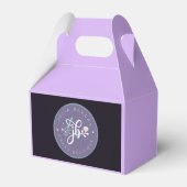 Ballotins Beau Ballotin de gâteau de biscuit violet clair (Arrière)