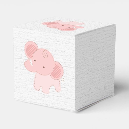 Ballotins Beau bébé rose éléphant (Arrière)